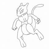Pokemon Mewtwo Coloring Pages Wanted Printable Print Getcolorings Getdrawings Color Library Clipart Comments Colorings Line sketch template