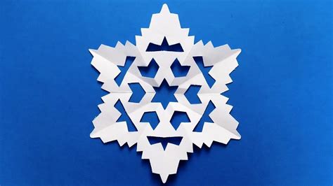 Paper Snowflake Easy Tutorial Make Snowflakes Out Of Paper Easy For