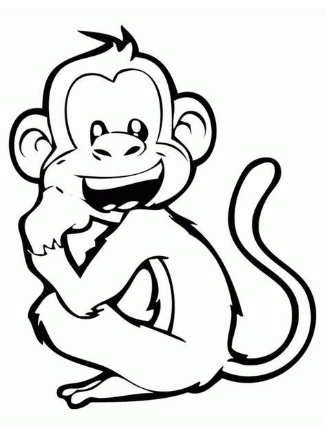 monkey coloring pages  print    images monkey coloring