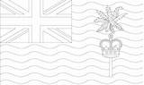 Flags Coloring Flag Pages Printable Drawing British Getcolorings Color Getdrawings sketch template