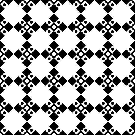 vector seamless pattern black  white repeating geometric pattern