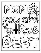Mom Mothers sketch template