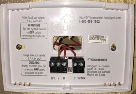 honeywell  wire thermostat wiring diagram replacement parts zac wiring