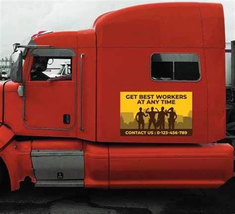 Shop For Magnetic Truck Signs And Get 20 Off Bannerbuzz