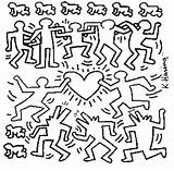 Haring Malvorlagen Figuren Kostenlos Sagome Kaynak sketch template