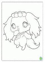 Coloring Jewelpet Pages Sapphie Jewelpets Dinokids Comments sketch template