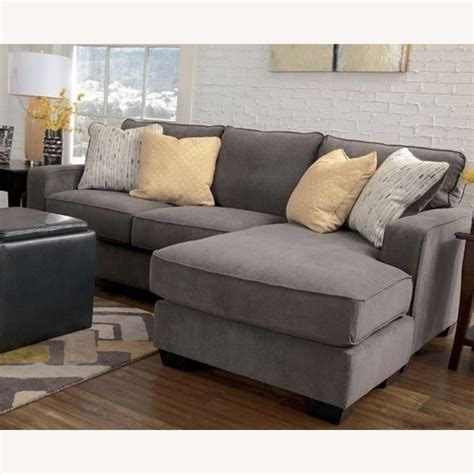 ashley furniture modern sofa chaise sectional aptdeco