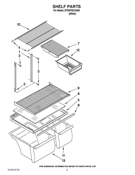 whirlpool wp coast appliance parts