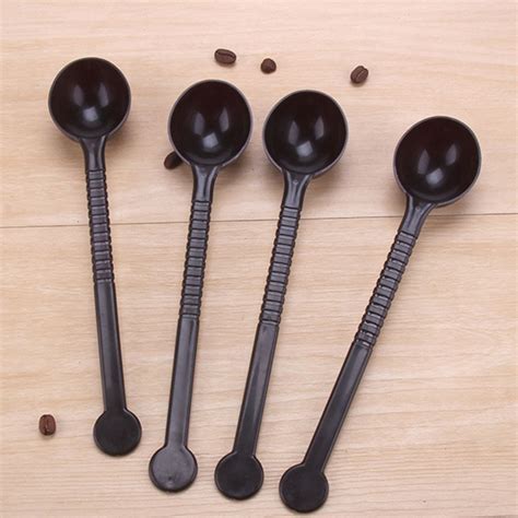 10ml Boba Spoon Long Handle Measuring Spoon Food Grade Plastic Spoon