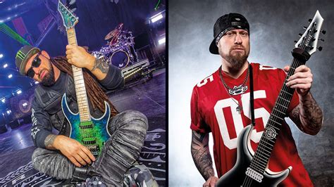 five finger death punch s zoltan bathory and new recruit andy james on