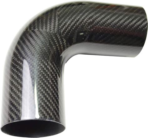 amazoncom ac performance od   mm  degree carbon fiber elbow  outer diameter