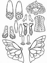 Puppet Puppets Poppets Coloringsky sketch template