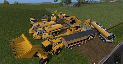 huge cat pack  fs farming simulator  mod fs  mod