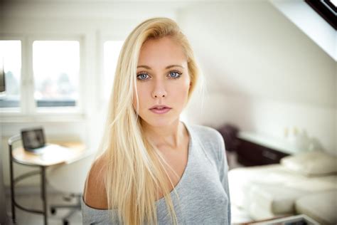 hintergrundbilder gesicht frau modell porträt blond