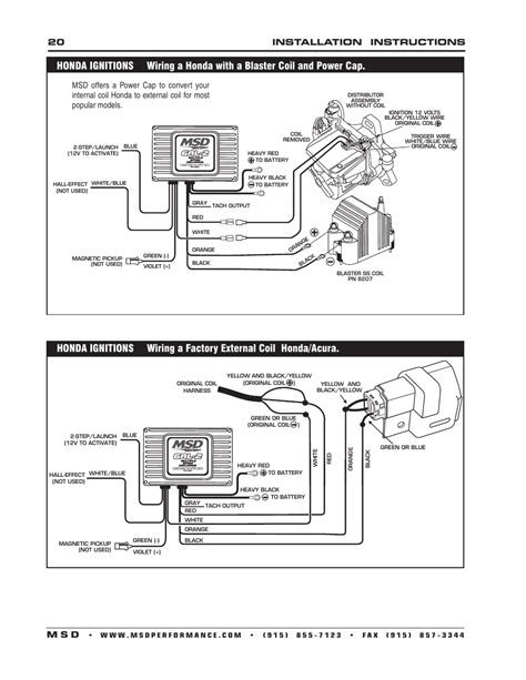 msd  step wiring diagram