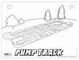 Coloring Skatepark Bmx Designers Ramp sketch template
