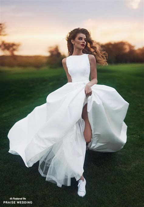 This Simple Dress From Ariamo Bridal Shows A Fresh