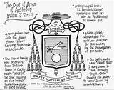 Arms Coat Symbols Meanings Fulton Sheen Use Notes Archbishop Bishop Taken Info Book Teaching Bishops sketch template