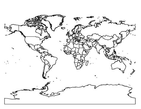 coloring pages   world map coloring home