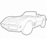 Corvette Chevrolet Supercoloring Animals Camaro Zr1 sketch template