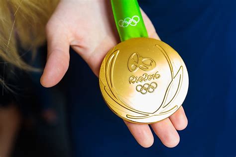 olympic medals    worldatlas