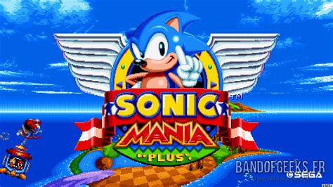 test de sonic mania  ps band  geeks