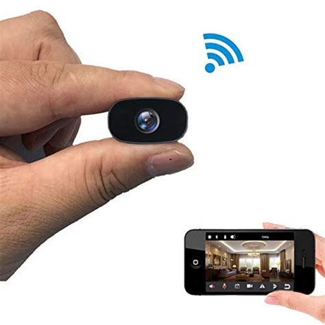 mini hidden cameras pnzeo  spy cam portable wireless wifi remote view camera small home