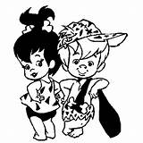 Bam Pebbles Coloring Pages Template Choose Board School Old Tattoos Cartoons sketch template