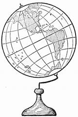 Globes Globus Malvorlage Drawinghowtodraw sketch template
