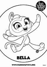 Coloring Pages Fingerlings Visit Printable Colouring Sheets Kids sketch template