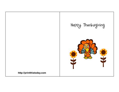 printable thanksgiving note cards printable templates