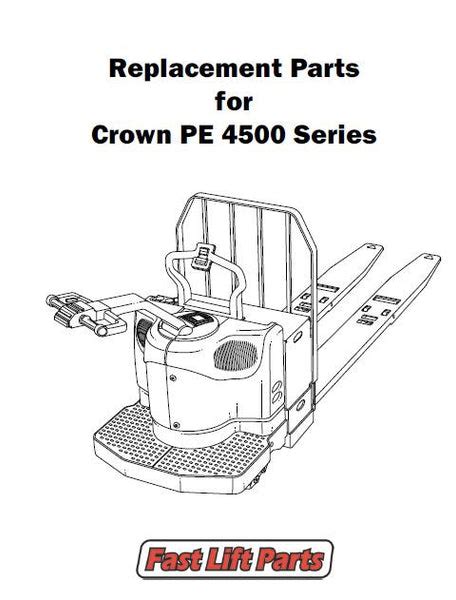 order crown pallet jack electric lift truck parts fast lift parts