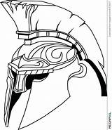 Spartan Coloring Pages Warrior Helmet Getcolorings Print Color Printable sketch template