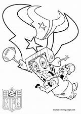 Coloring Pages Texans Houston Nfl Spongebob Patrick Print Color Browser Window Getcolorings sketch template