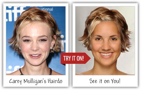 taaz virtual makeover change  hair color    celebrity