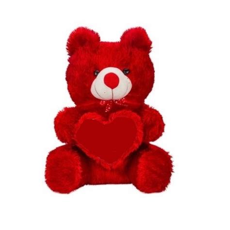 red teddy bear small