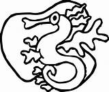 Coloring Silhouette Dragon Wecoloringpage sketch template