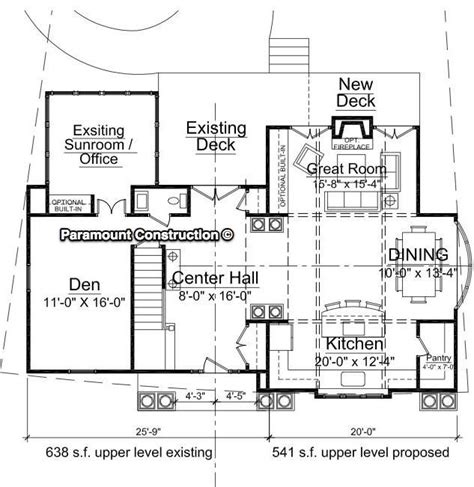 kitchen addition floor plans find     trailer