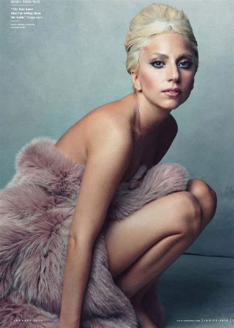 lady gaga naked in vogue for tony bennet