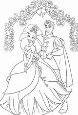 Frog Tiana Naveen Marry Colorir Sapo Coloriage Rapunzel Ausmalbilder Prinzessin Princesse Coloringhome sketch template