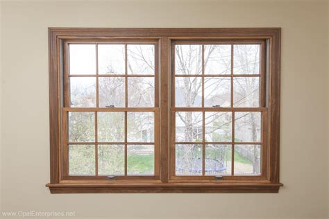 perfect match  custom stained andersen windows naperville window replacement opal