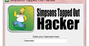 simpsons tapped  hack tool besthacks  keygens