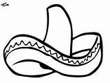 Sombrero Mexicano Charro Dibujo Hat Coloring4free Sombreros Fichasparapintar Fichas Bote Cuadernos Recursos Menta Mexicanos Bordar Occasions sketch template