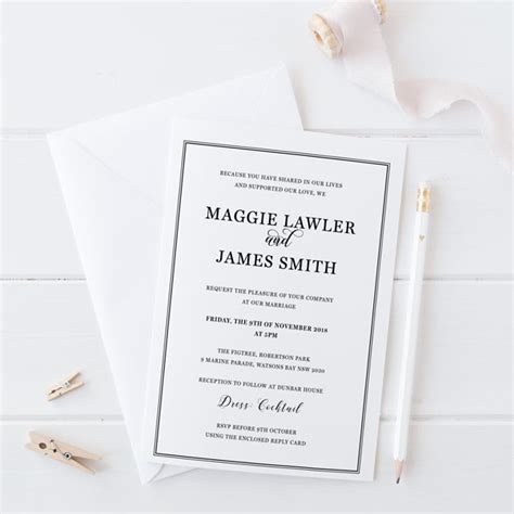 Serif Wedding Invitation Order Online Wedding Invite