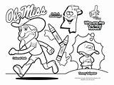 Coloring Pages Football College Ole Miss Auburn State Mississippi Lsu University Color Mascot Tigers Rebels Sheet Depression Clipart Great Sheets sketch template