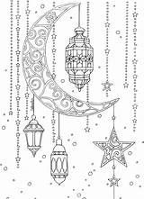 Ramadan Coloring Malvorlagen Eid sketch template