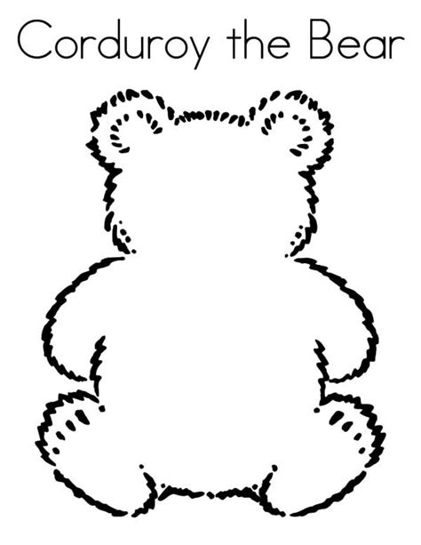 bear template teddy bear coloring pages bear coloring pages teddy