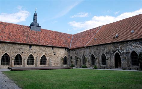 courtyard  medieval monastery   photo  freeimages