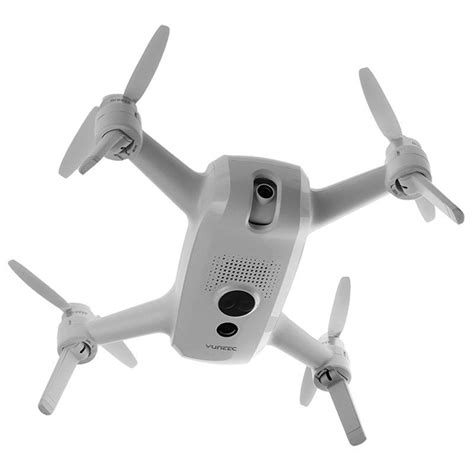 yuneec breeze  selfie drone ios android white