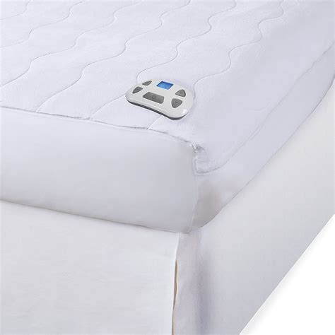 bluetooth microplush electric heated warming mattress pad